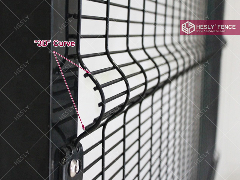 3D Clear VU Mesh Fencing