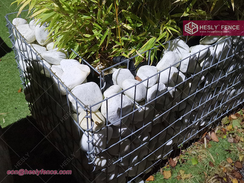 Welded Gabion Basket_Wire Mesh Fence, Wind Break Fence, Military