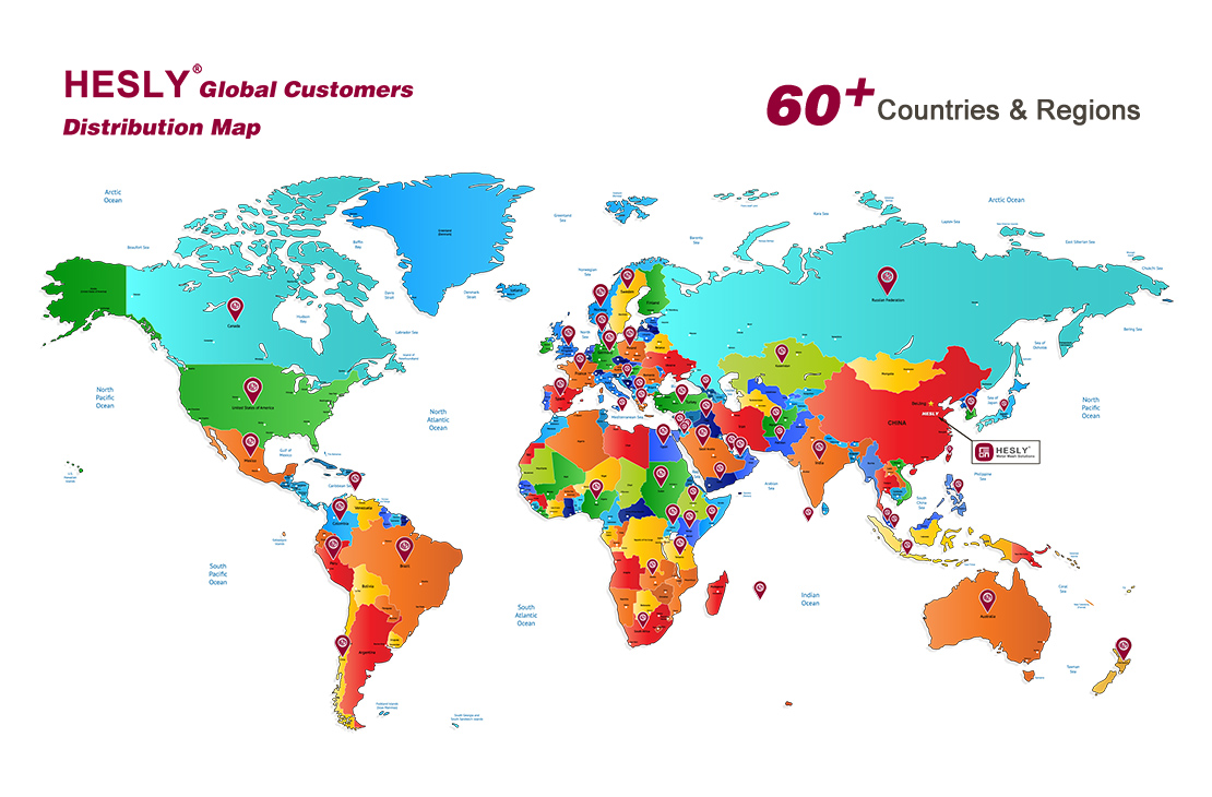 HeslyFence Customers around the world