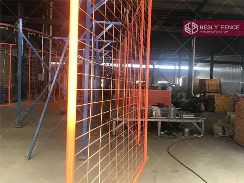 orange temporary fencing panels China