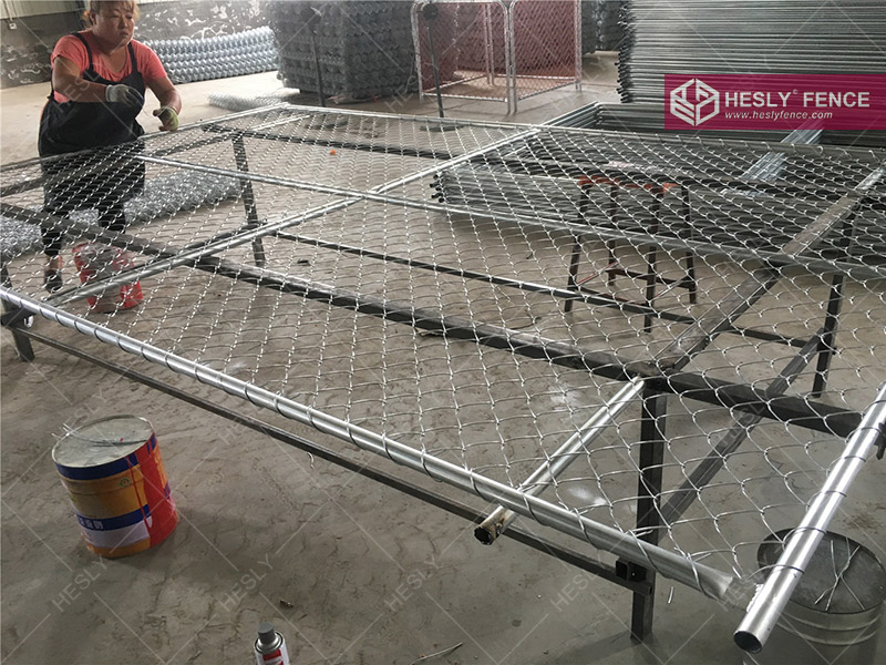 Chain Link Temporary Fencing Panels China Factory Sales
