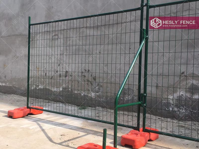 green temporary fence China factory sales