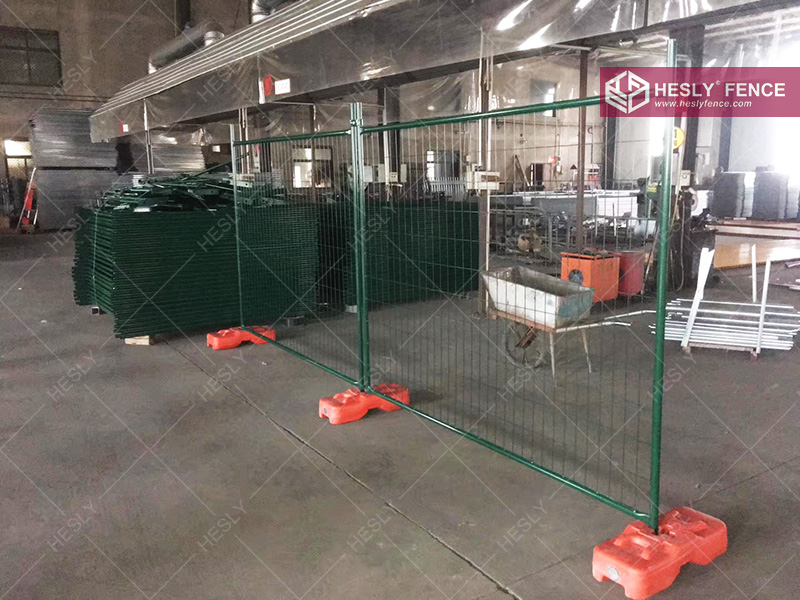 green temporary fencing China manufacturer