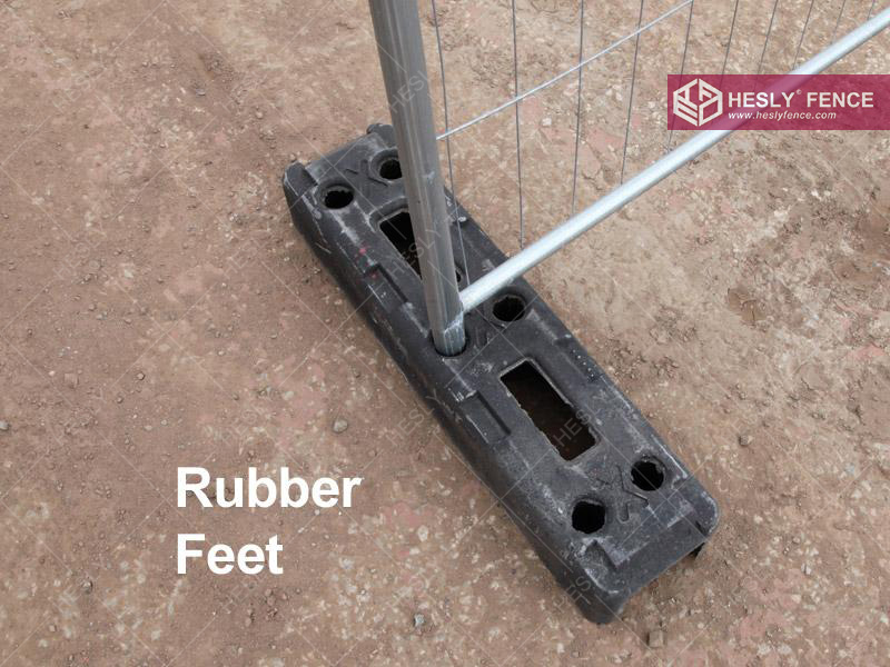 Temporary Fence Rubber Feet