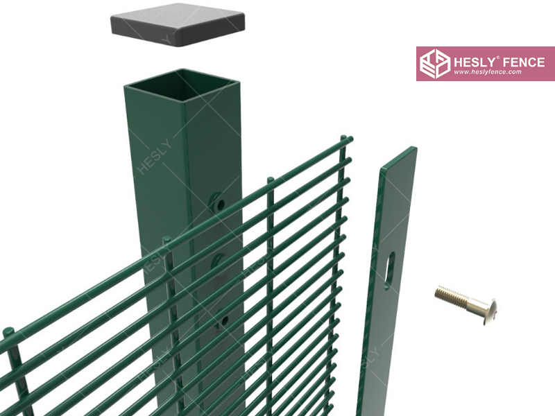 356/358 Extra High Security Welded Mesh Fencing - 2D & 3D Fence