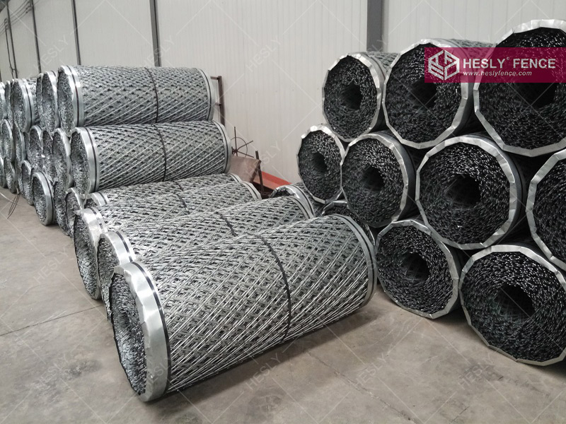 welded razor mesh rolls china hesly