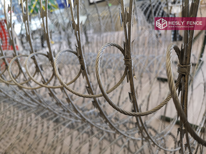 rapid deployment razor wire fence China manufacturer