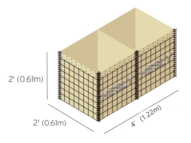 Military Bastion Barrier