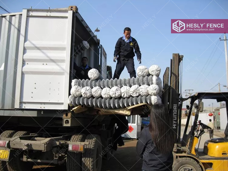 galvanised chainwire fence China HeslyFence