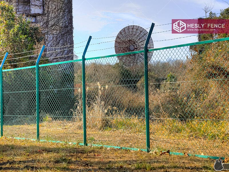 PVC coated Chain link Fence