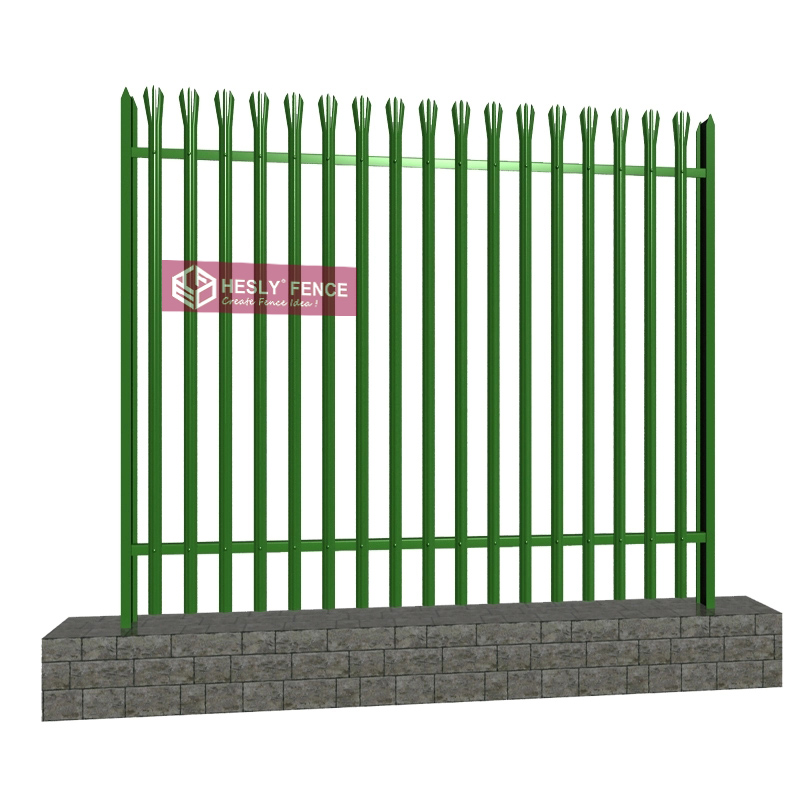 D section Palisade Fence