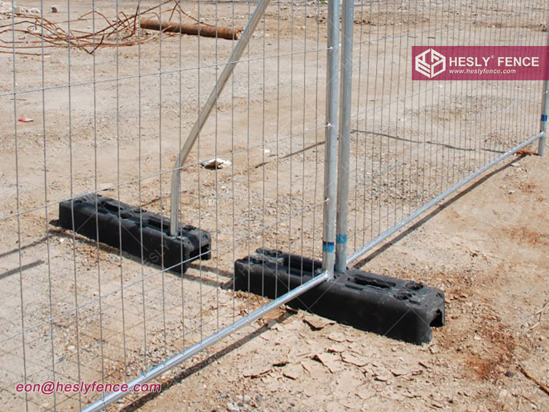 Temporary Fencing Rubber Base