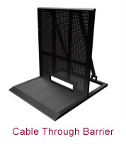 Crowd Barrier Cable Through