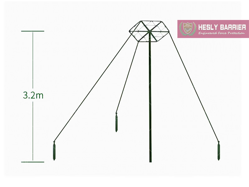 support system for camo netting