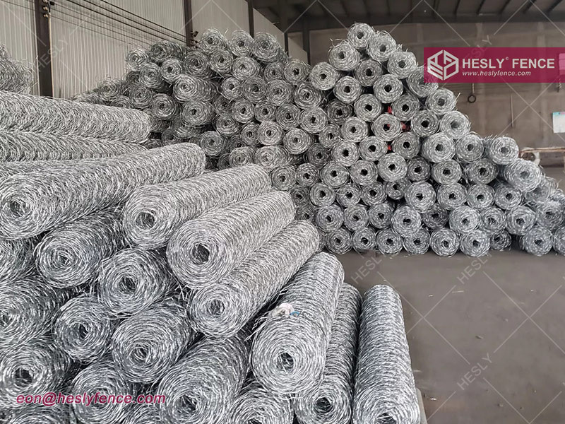 woven hexagonal wire netting rolls