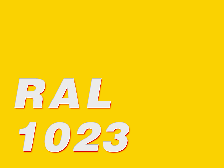 Traffic yellow RAL1023