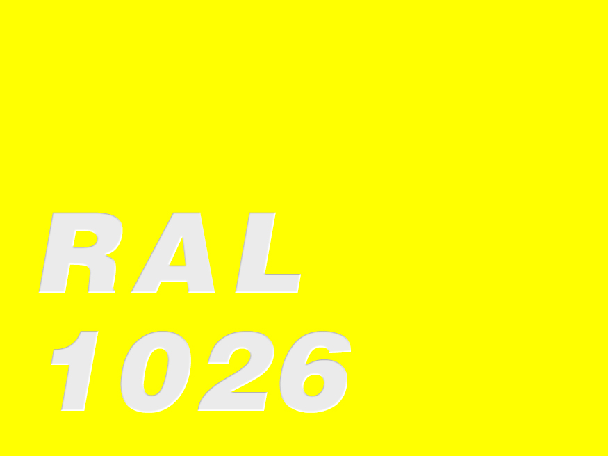 Yellow RAL1026