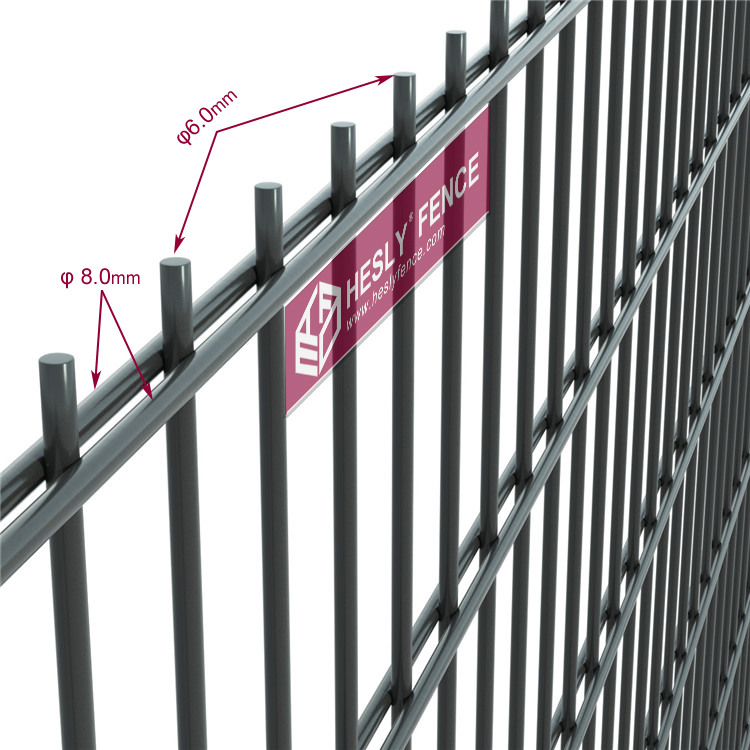 868 double wire fencing panels