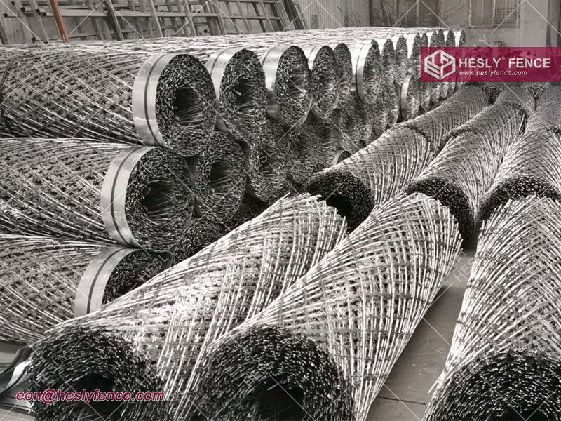 welded razor mesh rolls