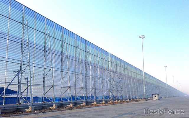 steel wind break barriers