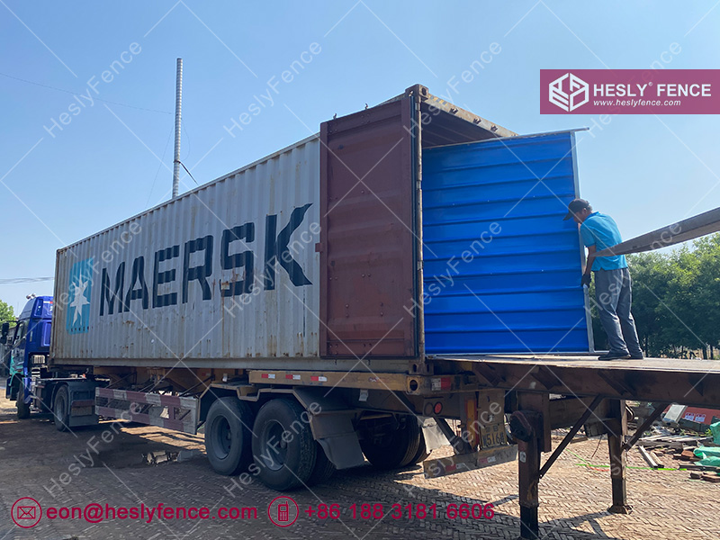 Steel Hoarding Panel Fence