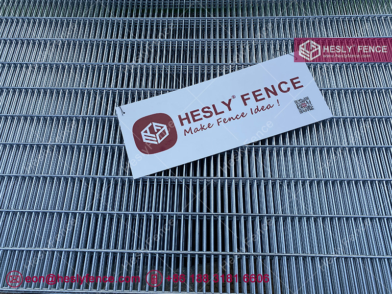 Hot dipped galvanized clear VU mesh fencing