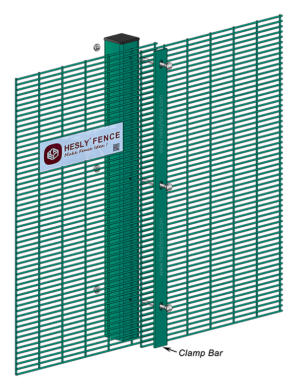 358 Anti Climb Mesh Fencing