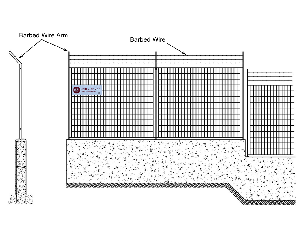 Metal Grating Fencing China factory